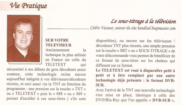 article AICHB partie 1